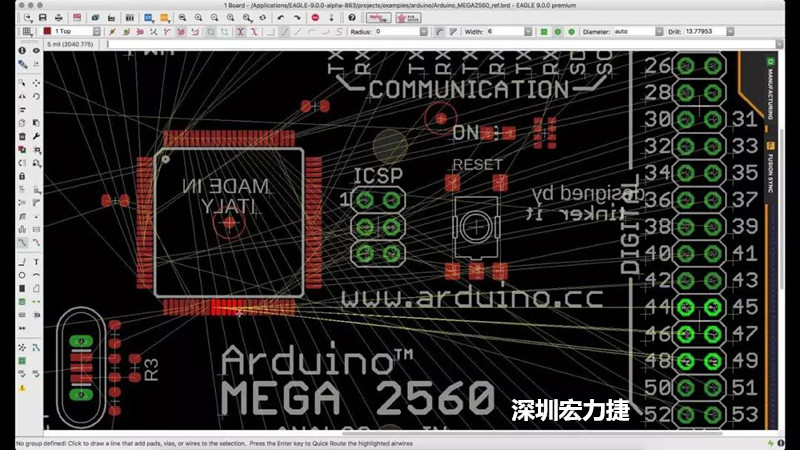 CadSoft EAGLE是一款專業(yè)的印刷電路板(PCB)設(shè)計(jì)軟件，低成本、便于使用、功能強(qiáng)大。